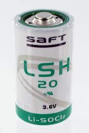 LIITIUM SAFT LSH20 3,6V D